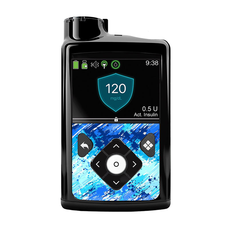 Peelz Beta Blue Sticker for Medtronic MiniMed 770G & 780G Peelz/Stickers