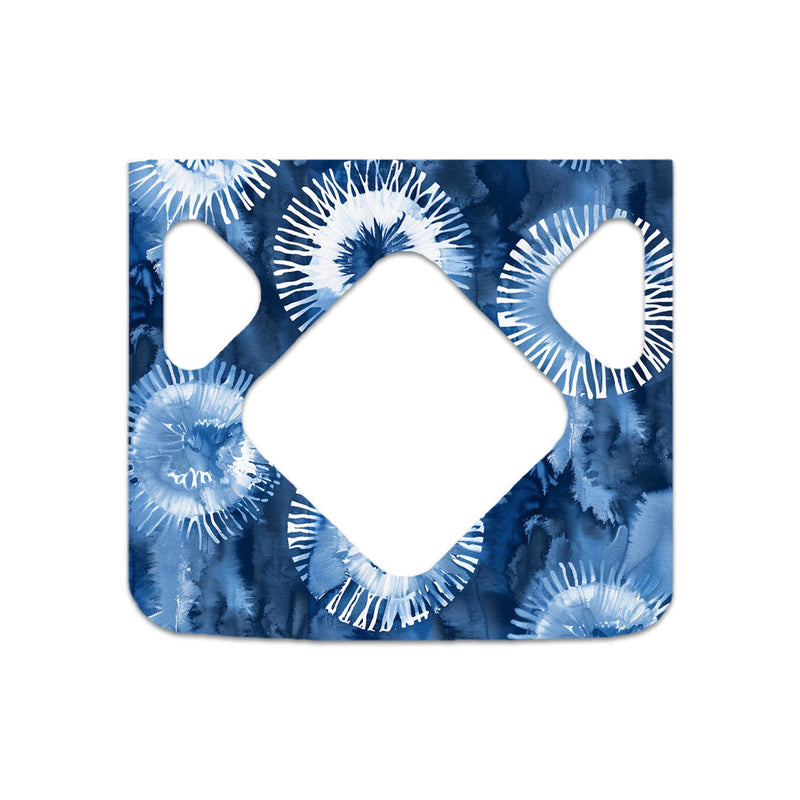 Peelz Monochrome Blue Tie Dye Sticker for Medtronic MiniMed 770G & 780G Peelz/Stickers