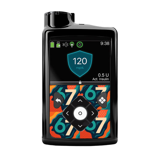 Peelz 6/7 Medtronic MiniMed 770G & 780G Sticker - Pump Peelz Peelz/Stickers
