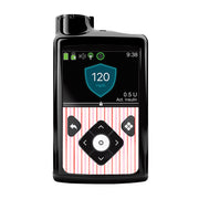 Peelz Peppermint Stripes Medtronic MiniMed 770G & 780G Sticker - Pump Peelz Peelz/Stickers