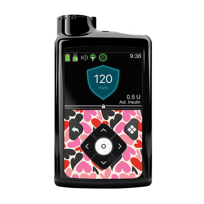Peelz Heartbreaker Medtronic MiniMed 770G & 780G Sticker - Pump Peelz Peelz/Stickers