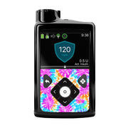 Peelz Neon Tie Dye Sticker for Medtronic MiniMed 770G & 780G Peelz/Stickers