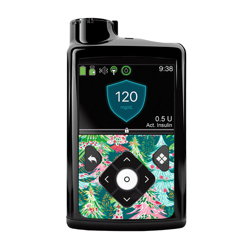 Peelz Festive Forest Medtronic MiniMed 770G & 780G Sticker - Pump Peelz Peelz/Stickers