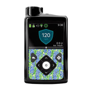 Peelz Blue Blooms for Medtronic MiniMed 770G & 780G Peelz/Stickers