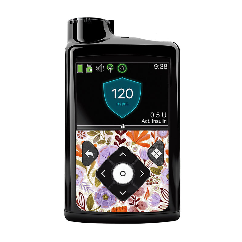 Peelz Autumn Meadow Medtronic MiniMed 770G & 780G Sticker - Pump Peelz Peelz/Stickers