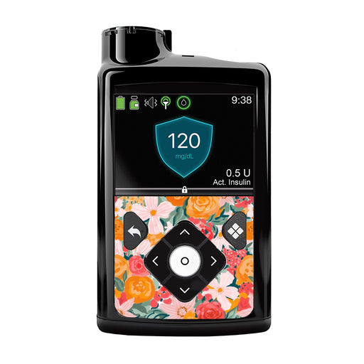 Peelz Blush Blossom for Medtronic MiniMed 770G & 780G Peelz/Stickers