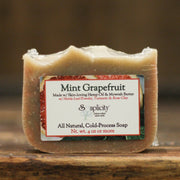 Soaplicity Mint Grapefruit Soap Bar Soap Bar