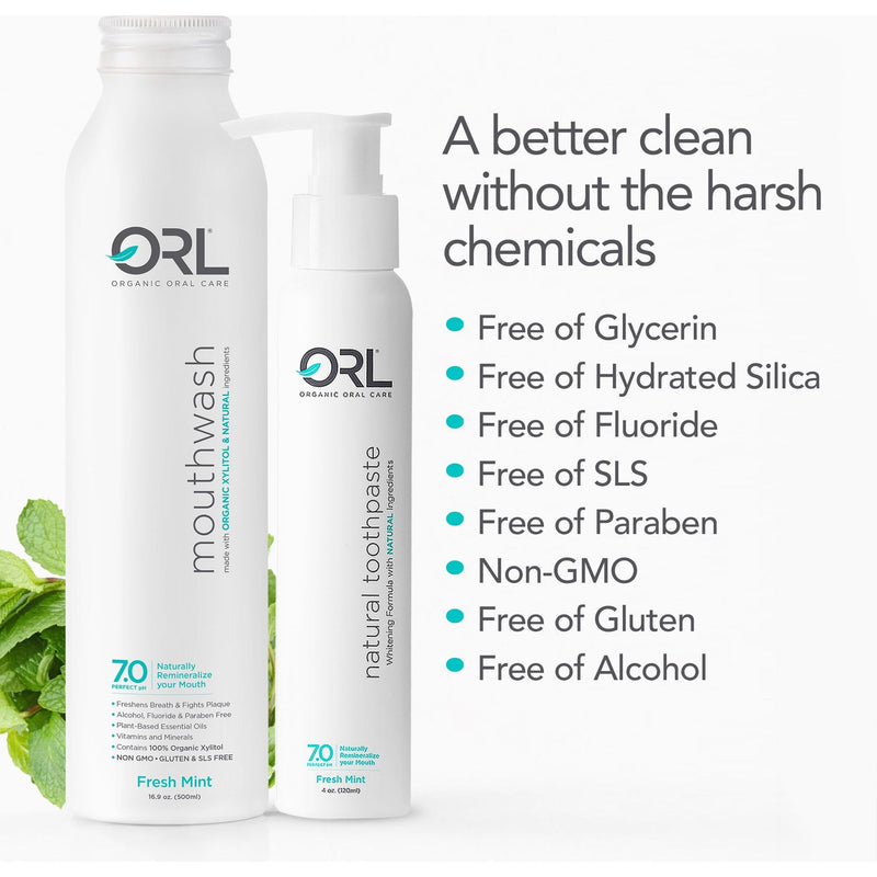 ORL Toothpaste & Mouthwash Bundle Toothpaste