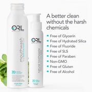 ORL Fresh Mint Bundle - Toothpaste & Mouthwash Bundle