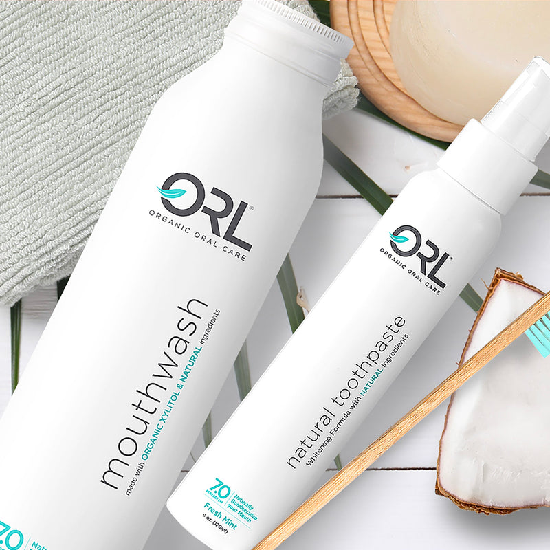 ORL Fresh Mint Bundle - Toothpaste & Mouthwash Bundle