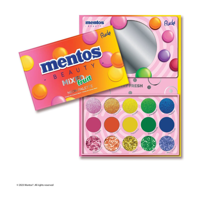 Rude Cosmetics - Rude Cosmetics - Mentos Mixed Fruit Neon Palette