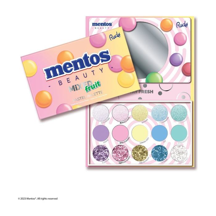 Rude Cosmetics - Rude Cosmetics - Mentos Mixed Fruit Pastel Palette