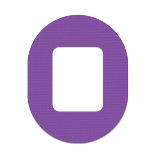 Peelz Solid Color Purple Tandem Mobi Patch Tape - Pump Peelz Patch Medical Tape