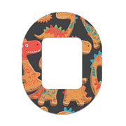 Peelz Jurassic Gingerbread Tandem Mobi Patch Tape - Pump Peelz Patch Medical Tape