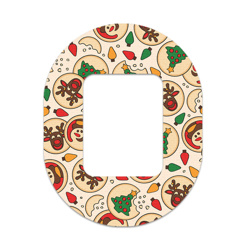 Peelz Santa's Cookies Tandem Mobi Patch Tape - Pump Peelz Patch Medical Tape