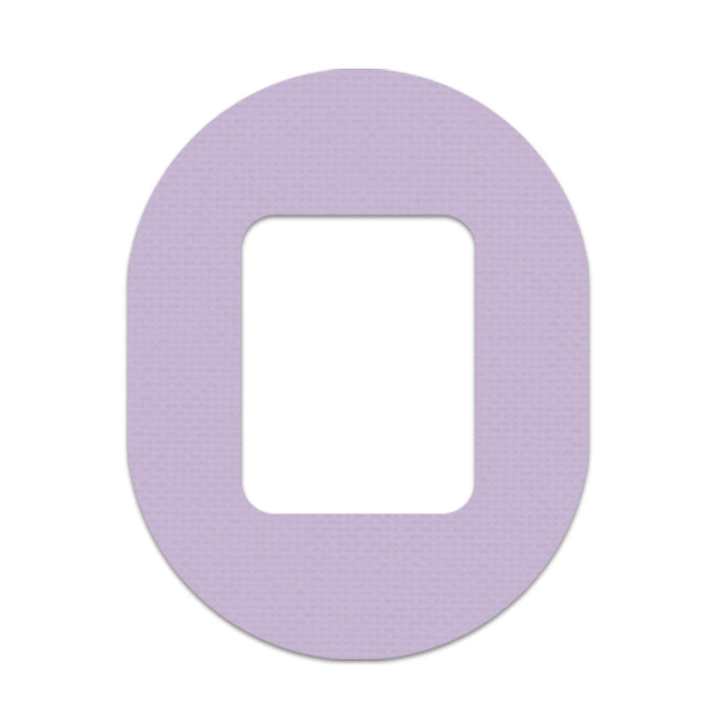 Peelz Solid Color Lavender Tandem Mobi Patch Tape - Pump Peelz Patch Medical Tape