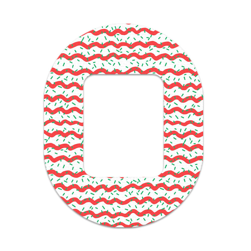 Peelz Christmas Icing Tandem Mobi Patch Tape - Pump Peelz Patch Medical Tape