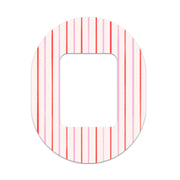 Peelz Peppermint Stripes Tandem Mobi Patch Tape - Pump Peelz Patch Medical Tape
