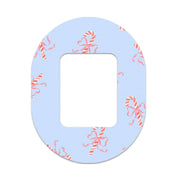 Peelz Candy Cane Lane Tandem Mobi Patch Tape - Pump Peelz Patch Medical Tape