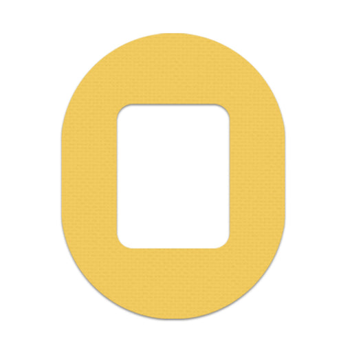 Peelz Solid Color Yellow Tandem Mobi Patch Tape - Pump Peelz Patch Medical Tape