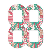 Peelz Merry Coquette Tandem Mobi Patch Tape - Pump Peelz Patch Medical Tape