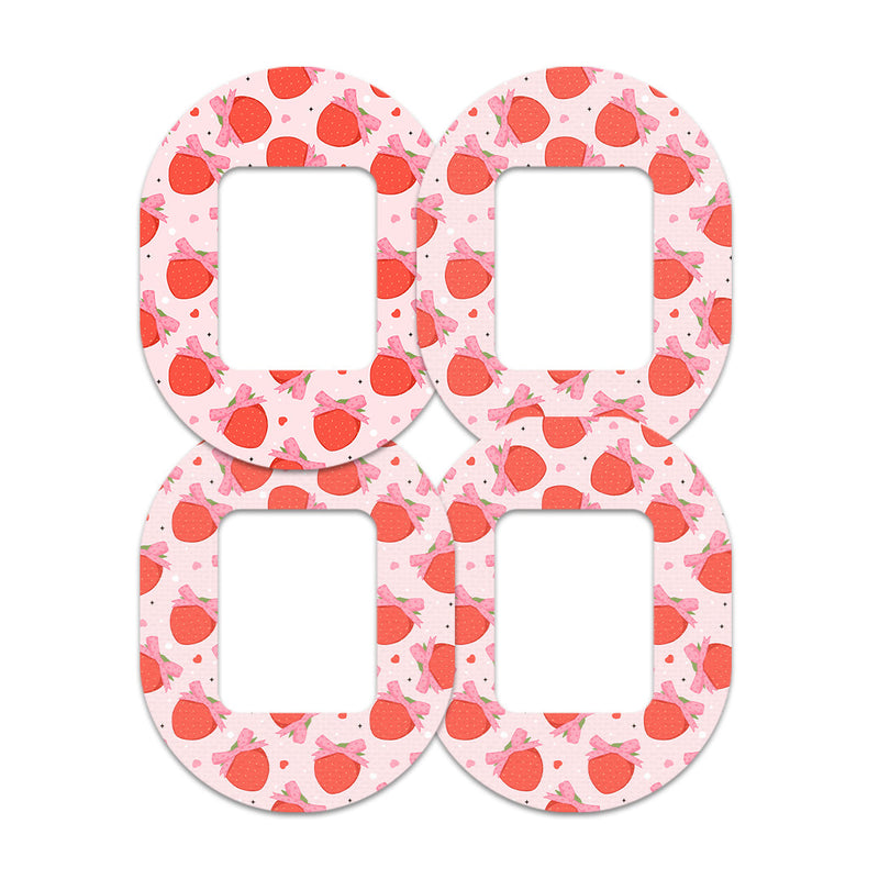Peelz Strawberry Kisses Tandem Mobi Patch Tape - Pump Peelz Patch Medical Tape