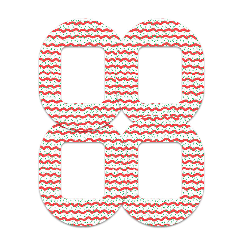 Peelz Christmas Icing Tandem Mobi Patch Tape - Pump Peelz Patch Medical Tape