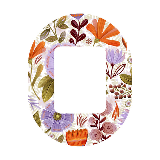 Peelz Autumn Meadow Tandem Mobi Patch Tape - Pump Peelz Patch Medical Tape