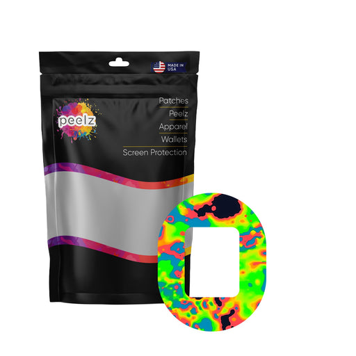 Peelz Heat Mode Tandem Mobi Decorative Patch Tape - Pump Peelz Patch Medical Tape