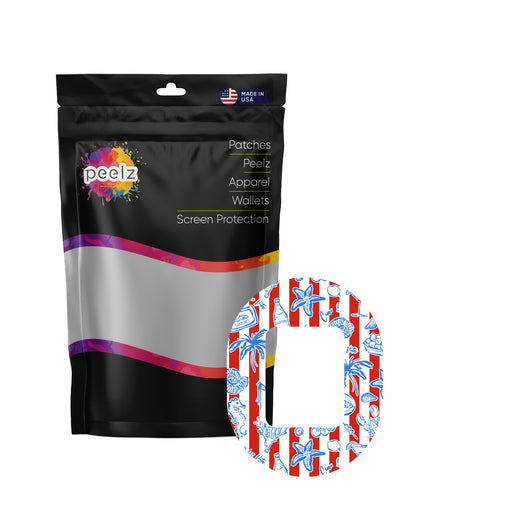 Peelz Spritz Parade Tandem Mobi Decorative Patch Tape - Pump Peelz Patch Medical Tape