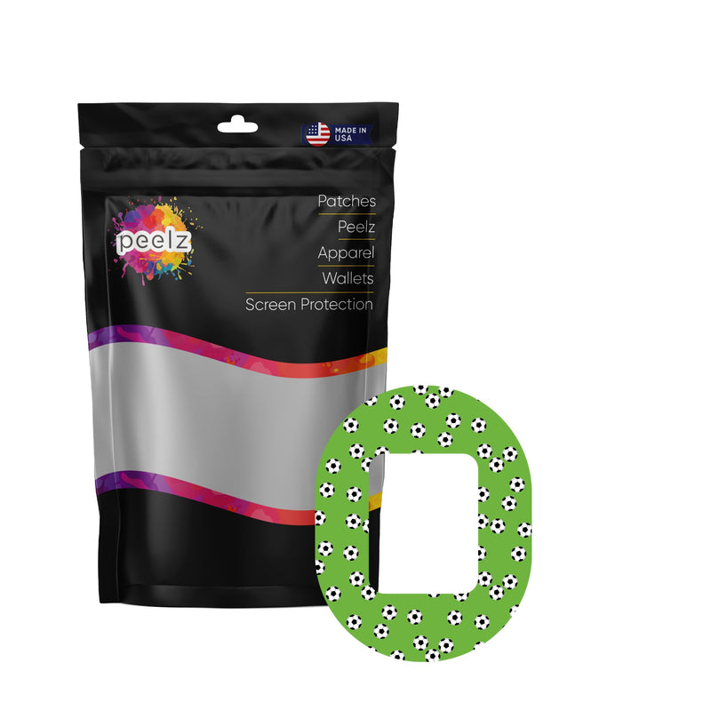 Peelz Kickoff Tandem Mobi Decorative Patch Tape - Pump Peelz Patch Medical Tape