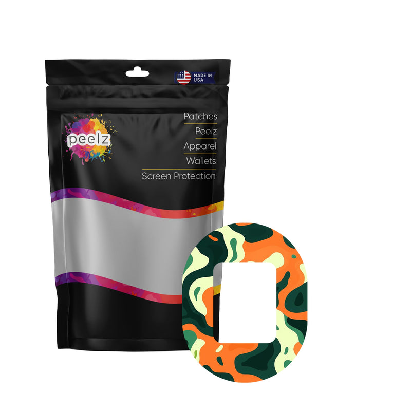 Peelz Wild Current Tandem Mobi Decorative Patch Tape - Pump Peelz Patch Medical Tape