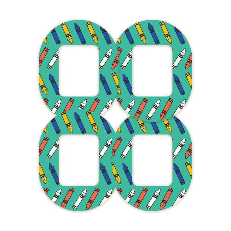 Peelz Crayon Pop Tandem Mobi Patch Tape - Pump Peelz Patch Medical Tape