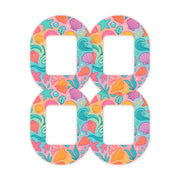 Peelz Rainbow Reef Tandem Mobi Decorative Patch Tape - Pump Peelz Patch Medical Tape