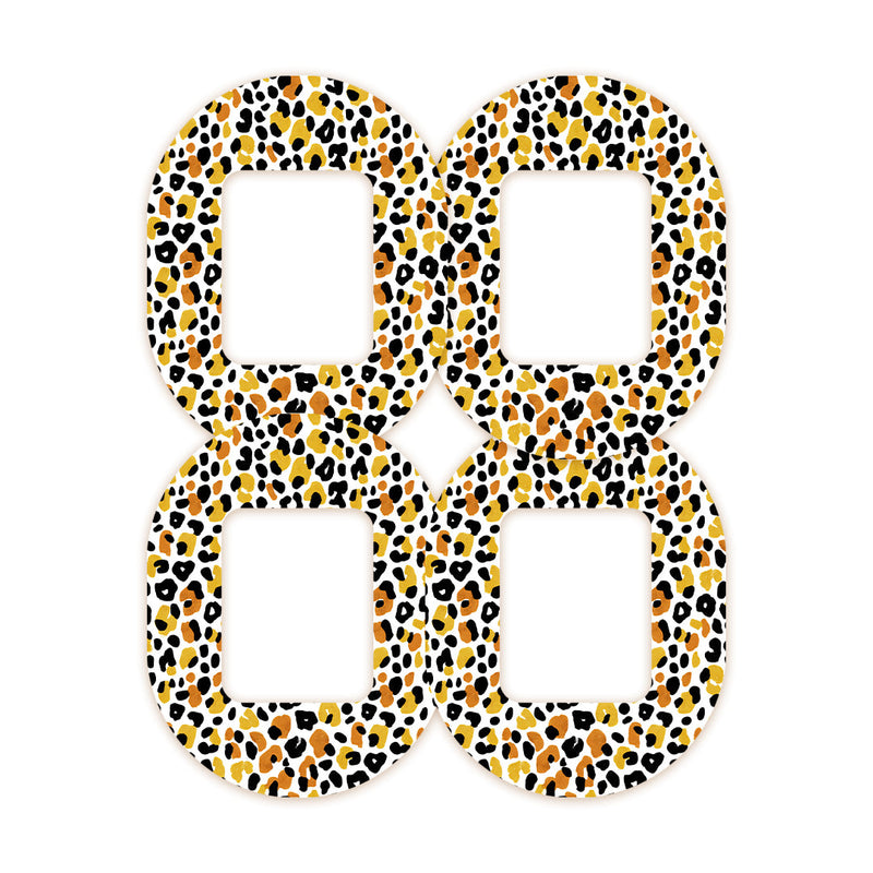 Peelz Golden Leopard Tandem Mobi Patch Tape - Pump Peelz Patch Medical Tape