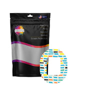 Peelz Colorful Sticks Tandem Mobi Decorative Patch Tape - Pump Peelz Patch Medical Tape