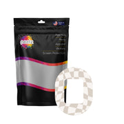 Peelz Creamy Check Tandem Mobi Decorative Patch Tape - Pump Peelz Patch Medical Tape