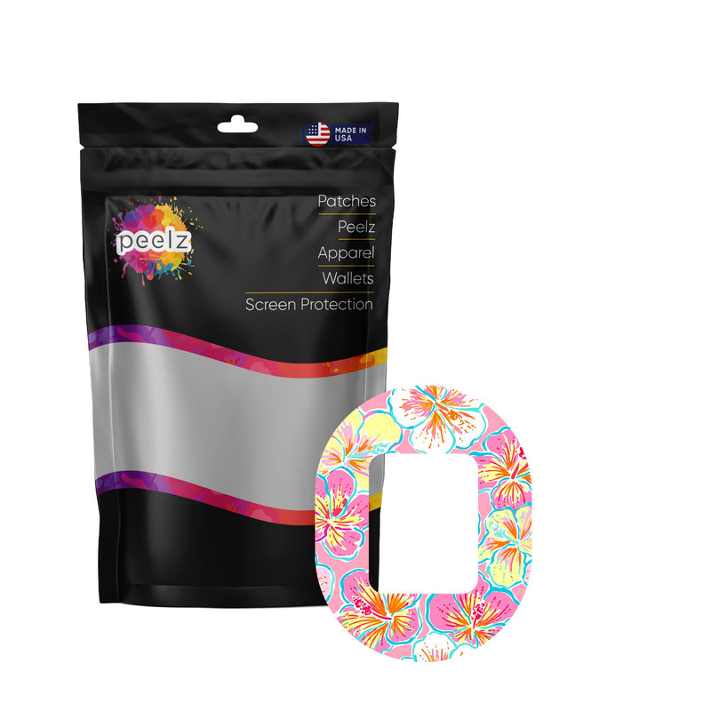 Peelz Tropic Crush Tandem Mobi Decorative Patch Tape - Pump Peelz Patch Medical Tape