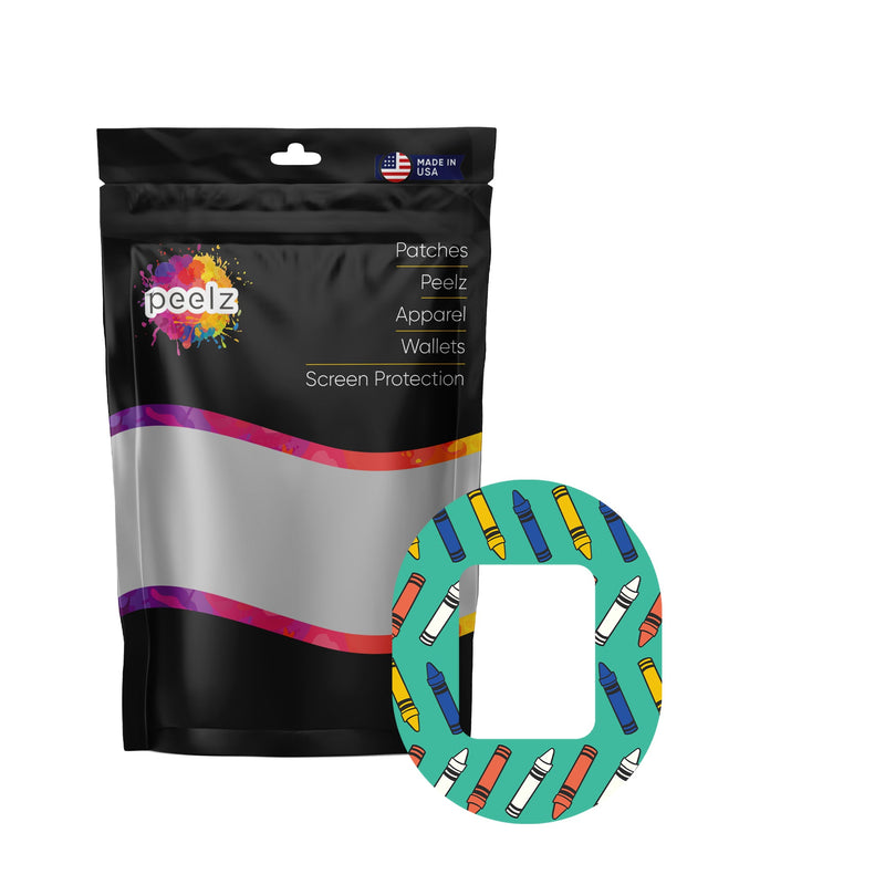 Peelz Crayon Pop Tandem Mobi Patch Tape - Pump Peelz Patch Medical Tape