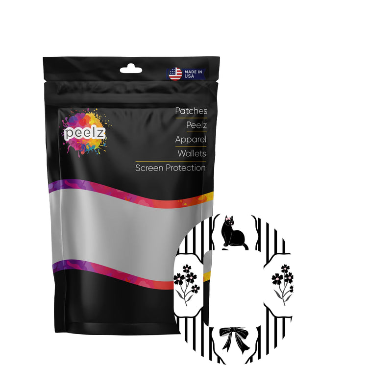 Peelz Midnight Cat Tandem Mobi Patch Tape - Pump Peelz Patch Medical Tape