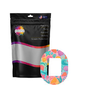Peelz Rainbow Reef Tandem Mobi Decorative Patch Tape - Pump Peelz Patch Medical Tape