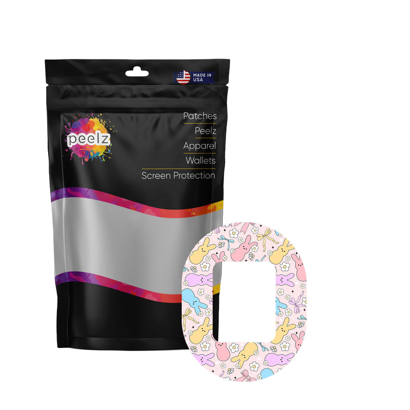 Peelz Hoppy Spring Tandem Mobi Decorative Patch Tape - Pump Peelz Patch Medical Tape