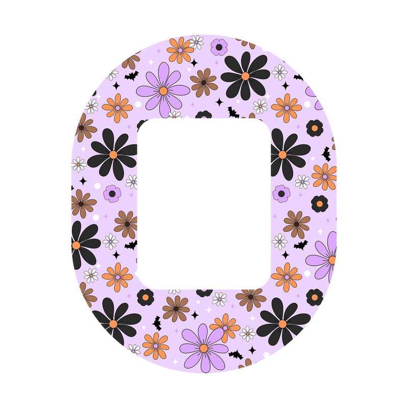 Peelz Batty Blooms Tandem Mobi Patch Tape - Pump Peelz Patch Medical Tape