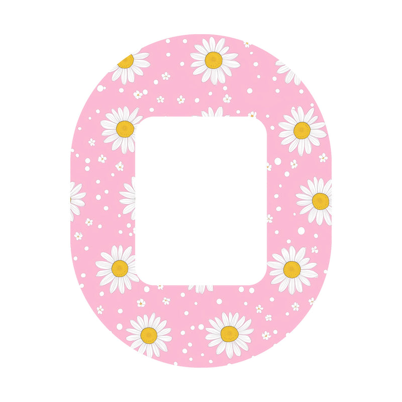 Peelz Spring Daisy Tandem Mobi Decorative Patch Tape - Pump Peelz Patch Medical Tape