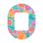 Peelz Rainbow Reef Tandem Mobi Decorative Patch Tape - Pump Peelz Patch Medical Tape