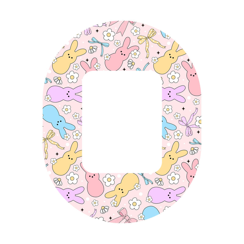 Peelz Hoppy Spring Tandem Mobi Decorative Patch Tape - Pump Peelz Patch Medical Tape