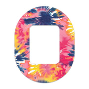 Peelz Summer Tie Dye Tandem Mobi Decorative Patch Tape - Pump Peelz Patch Medical Tape