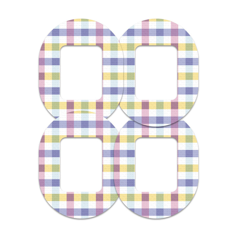Peelz Spring Plaid Tandem Mobi Decorative Patch Tape - Pump Peelz Patch Medical Tape