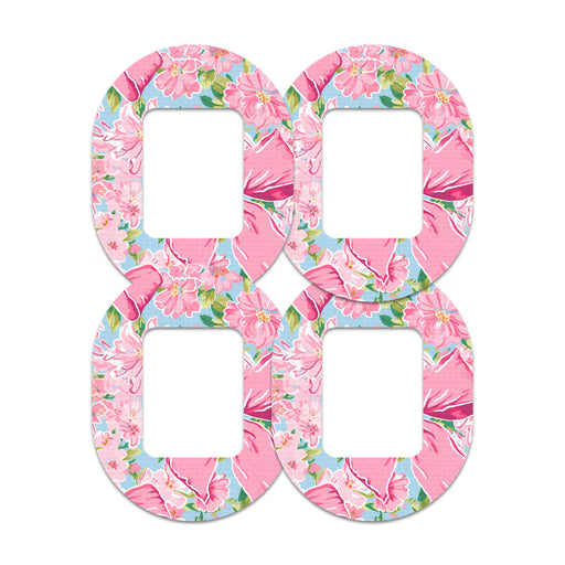 Peelz Blossom Bows Tandem Mobi Decorative Patch Tape - Pump Peelz Patch Medical Tape