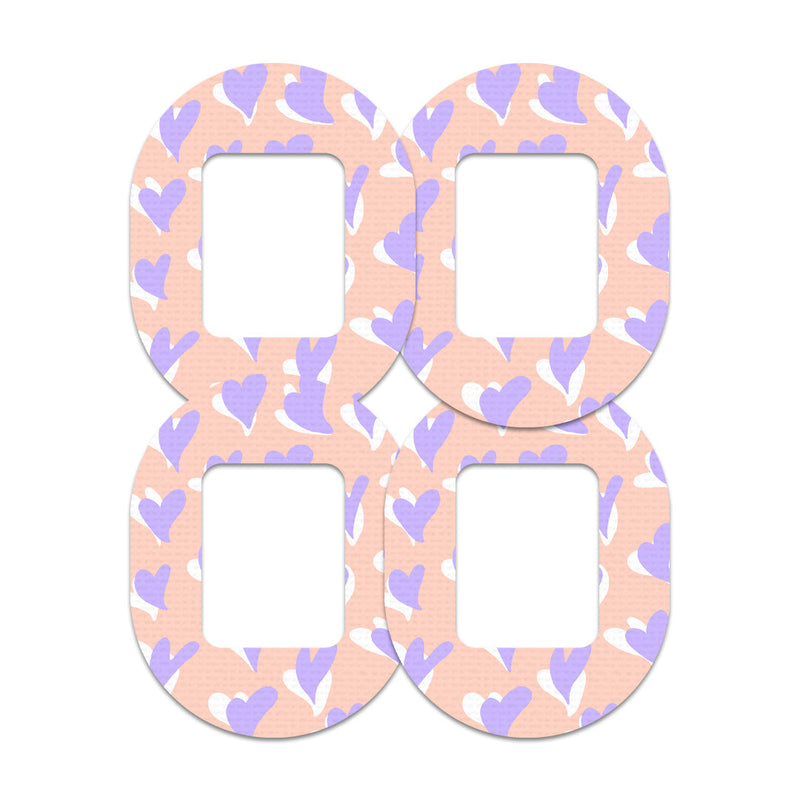 Peelz Lavender Love Tandem Mobi Decorative Patch Tape - Pump Peelz Patch Medical Tape